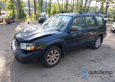 2005 Subaru Forester 2.5Xs from USA, damaged, VIN JF1SG65655H728691